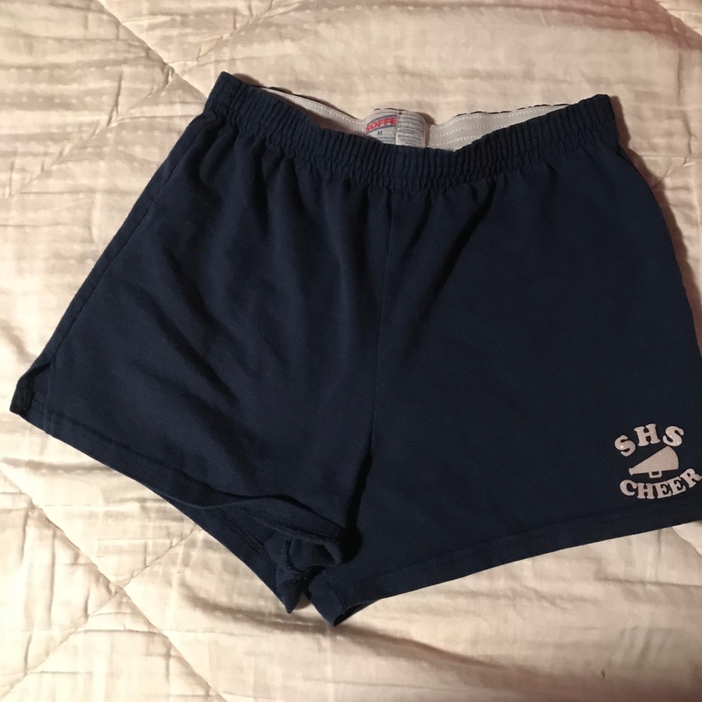 Blue soffe shorts
